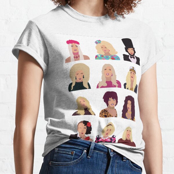 Katya Zamolodchikova - the faces of season 7 Classic T-Shirt