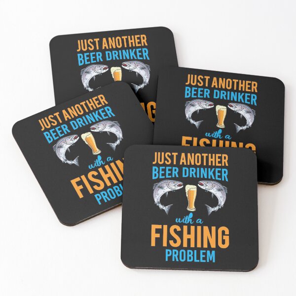 Item preview, Just another beer drinker with a fishing problem designed and sold by Punny Business UK.