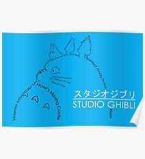 Póster Studio Ghibli