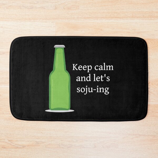 Item preview, Keep Calm Let's Soju designed and sold by ojdart.