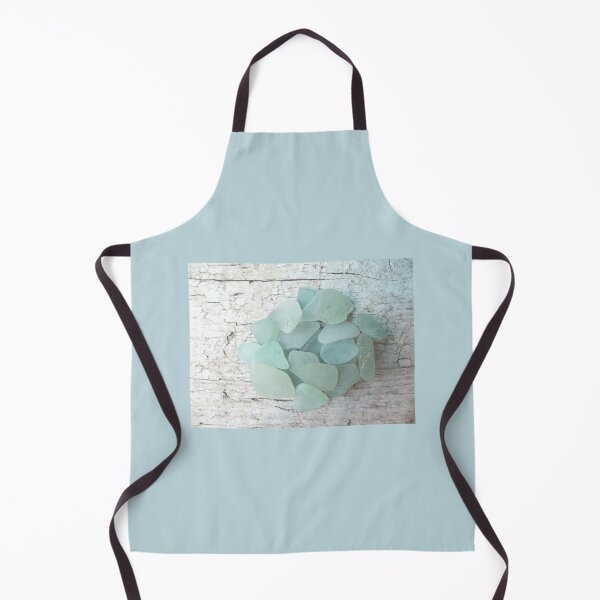 Item preview, Sea Foam Sea Glass on Weathered Wood Pale Turquoise designed and sold by Beachy.