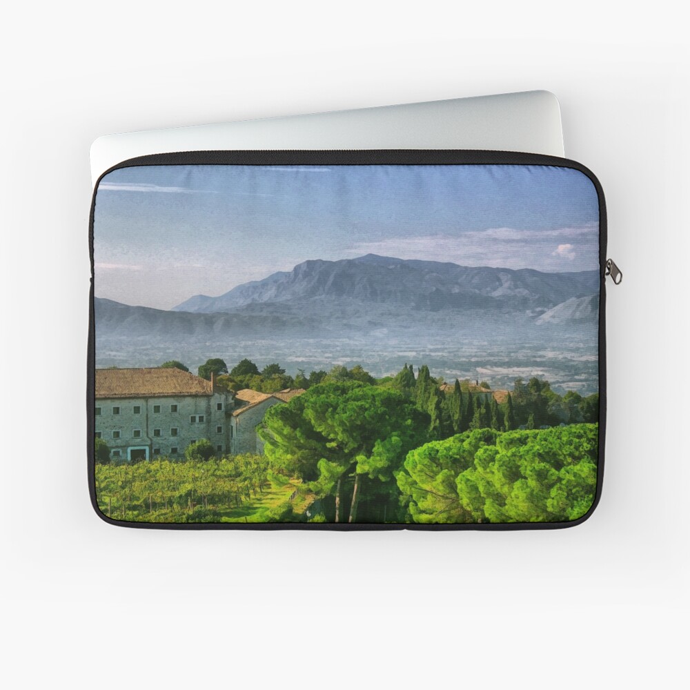 Vineyard in Monte Cassino Laptop Sleeve