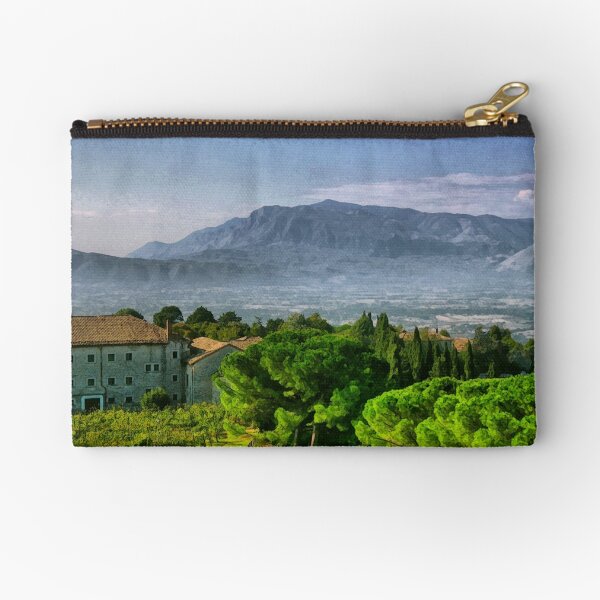 Vineyard in Monte Cassino Zipper Pouch