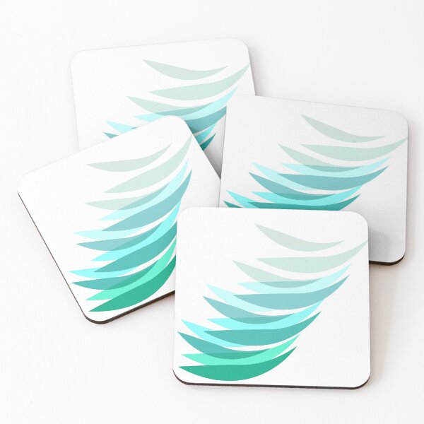 Item preview, Waves abstract print designed and sold by anna0711.