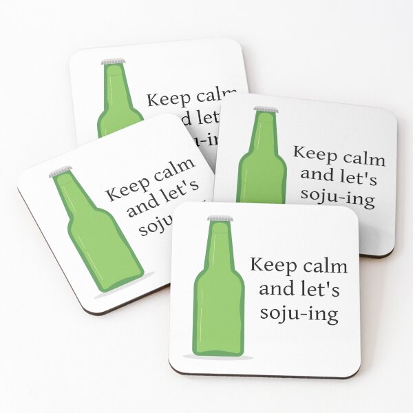 Item preview, Keep Calm Let's Soju designed and sold by ojdart.