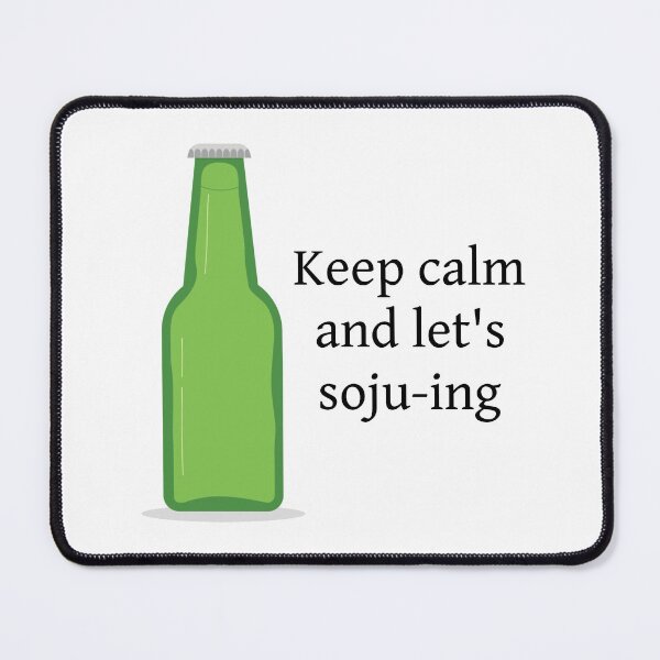 Item preview, Keep Calm Let's Soju designed and sold by ojdart.