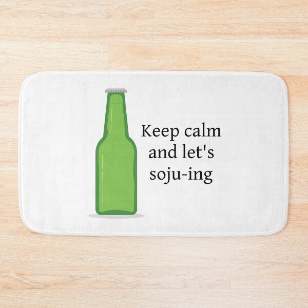 Item preview, Keep Calm Let's Soju designed and sold by ojdart.