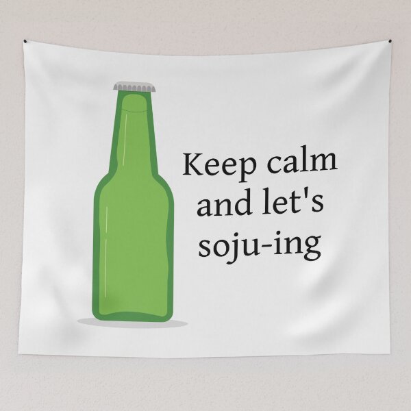 Item preview, Keep Calm Let's Soju designed and sold by ojdart.