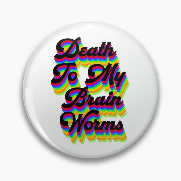 Item preview, Death To My Brain Worms designed and sold by Artnight.
