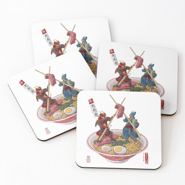 Item preview, Samurai duel over Ramen designed and sold by albertocubatas.