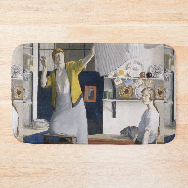 Item preview, Hanging out the laundry - Harold Riley designed and sold by Vintage Designs +.