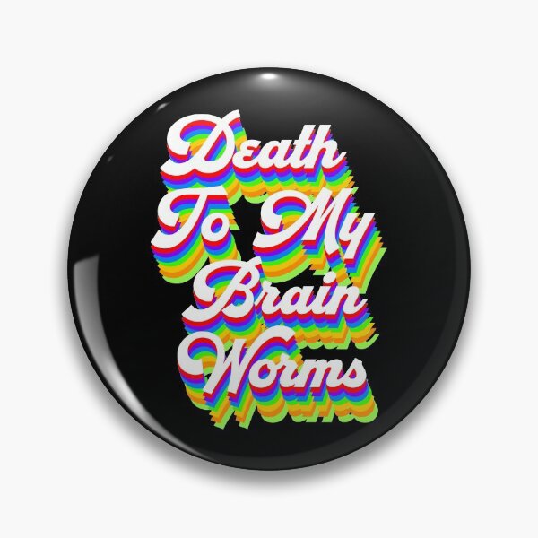 Item preview, Death To My Brain Worms designed and sold by Artnight.