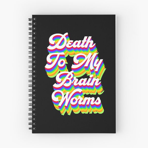 Item preview, Death To My Brain Worms designed and sold by Artnight.