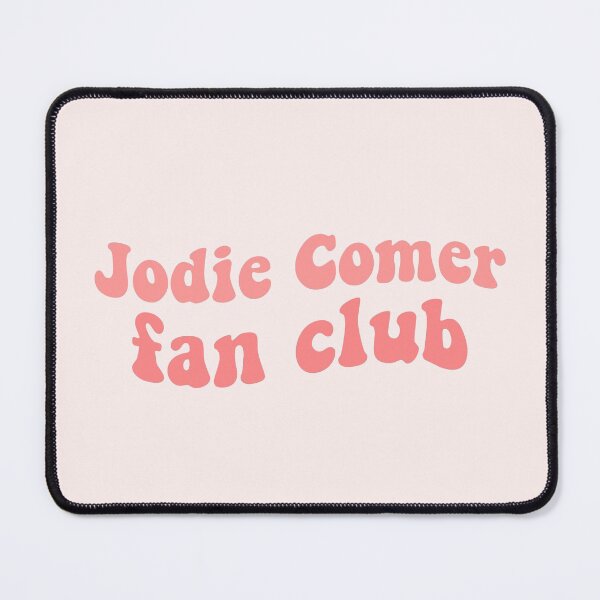 Item preview, jodie comer fan club jodie comer jodie comer jodie comer jodie comer villanelle killing eve pink cute quote text designed and sold by emcazalet.