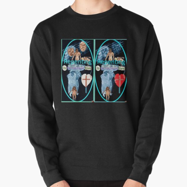 REPENTING Pullover Sweatshirt
