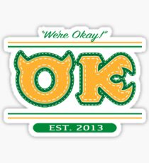 Oozma Kappa Spirit Wear Sticker