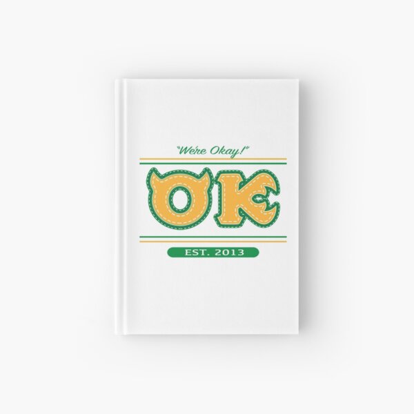 Oozma Kappa Spirit Wear Hardcover Journal