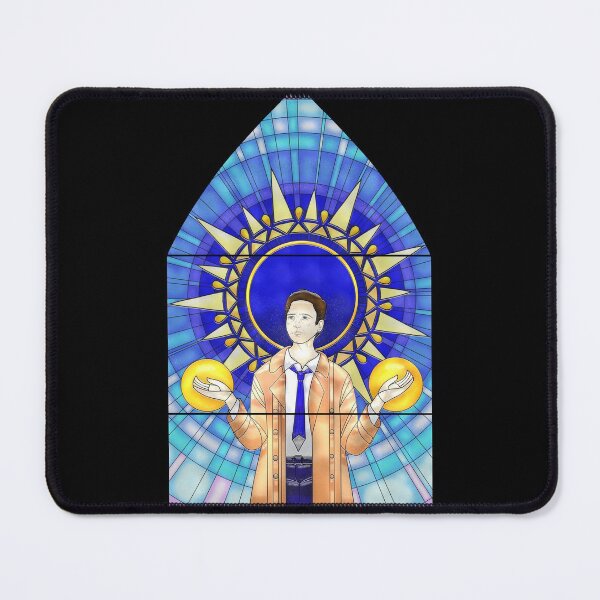 Item preview, Castiel stained glass designed and sold by PharLapcartoon.