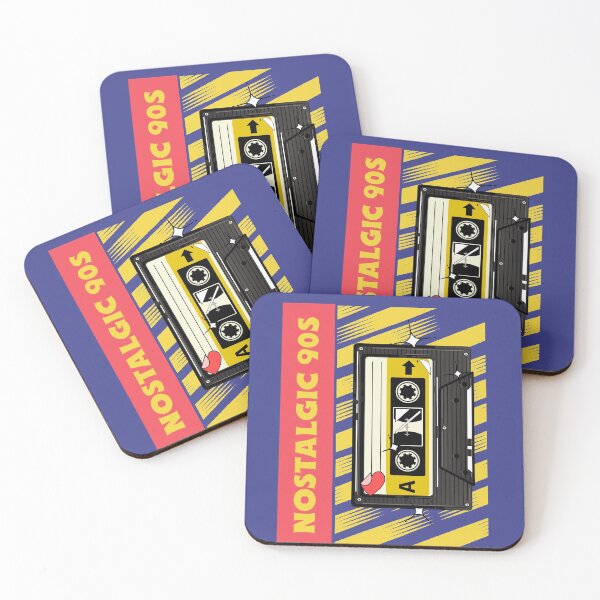 Item preview, Nostalgic 90s Artwork with Classic Cassette Tape Illustration designed and sold by deepakrode7.