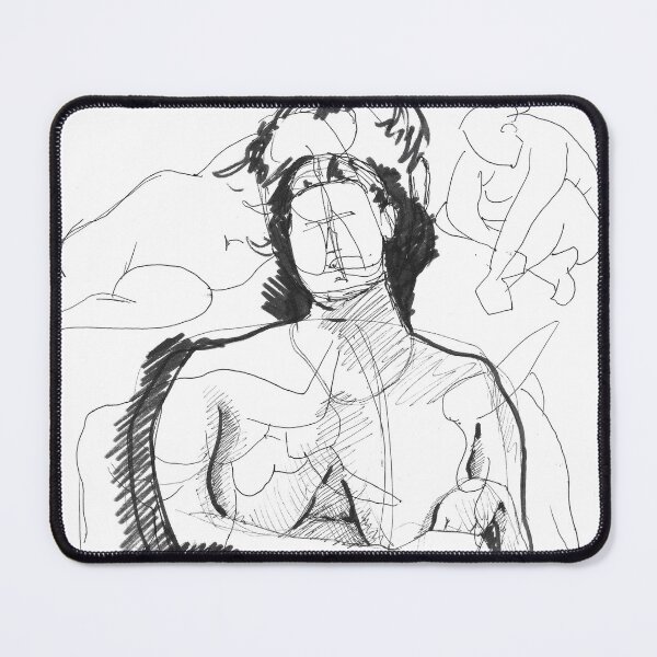 Item preview, nude woman drawing designed and sold by Arthur Loeuil.