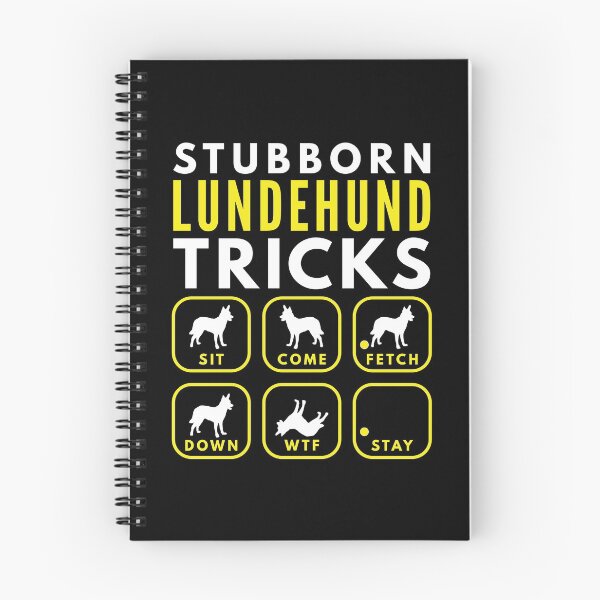 Aperçu de l'œuvre Stubborn Lundehund Tricks - Dog Training créée et vendue par DoggyStyles.