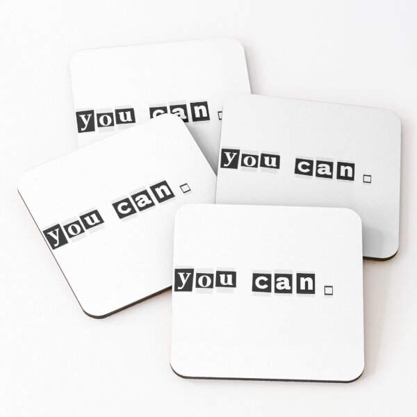 Item preview, quote "you can." designed and sold by nikisagiotii.