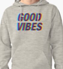 Good Vibes Techicolor Pullover Hoodie