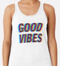 Camiseta con espalda nadadora Good Vibes Techicolor