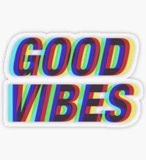 Gute Stimmung Techicolor Transparenter Sticker