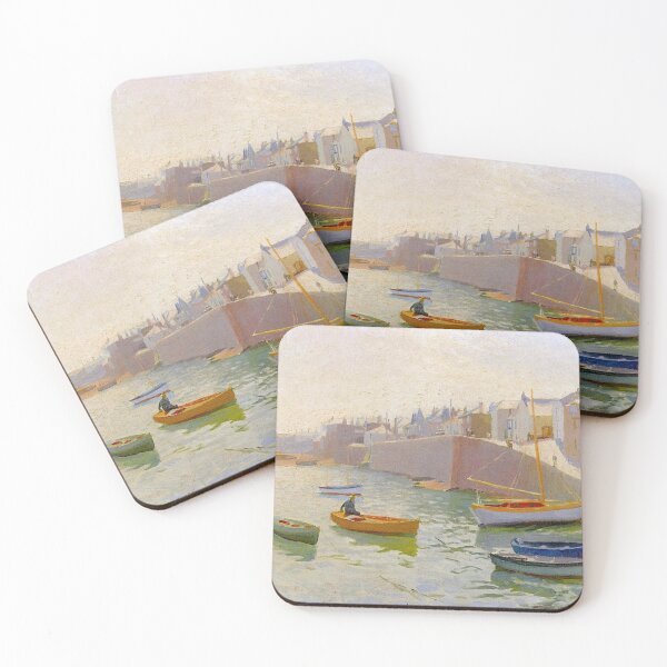 Item preview, Boats on a lake - Harold Harvey designed and sold by Vintage Designs +.