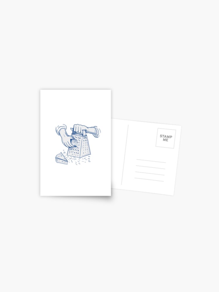 Master Cheese Shredder Postcard for Sale by 84Nerd