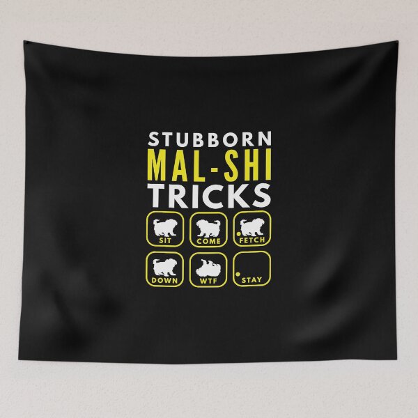 Item preview, Stubborn Mal Shi Tricks - Dog Training designed and sold by DoggyStyles.