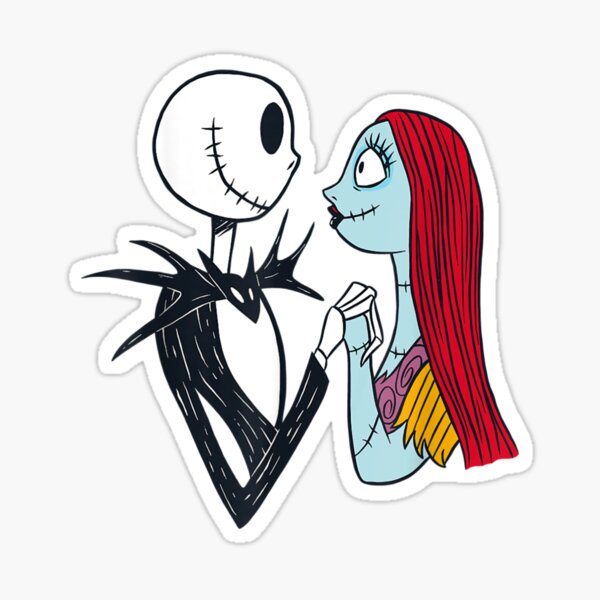 Item preview, The Nightmare Before Christmas Jack and Sally T-Shirt Gift  designed and sold by Aminnos.
