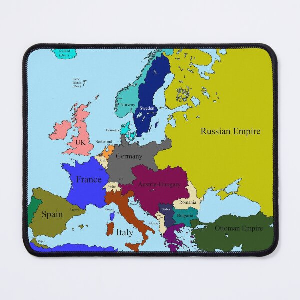 Europe 1914 Mouse Pad