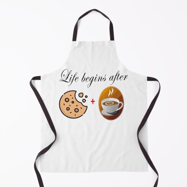 Item preview, Life begins after coffee and cookies 1 designed and sold by Nikmay Design.