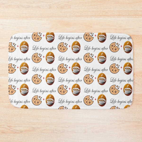 Item preview, Life begins after coffee and cookies 1 designed and sold by Nikmay Design.