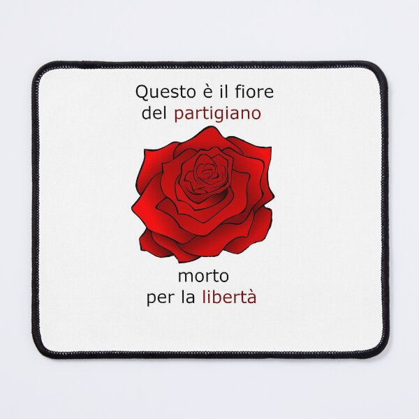 Item preview, Il fiore del partigiano designed and sold by aldodice26x1.