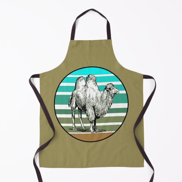 Item preview, Retro Style Sunset With Artistic Bactrian Camel  designed and sold by taiche.