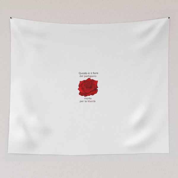 Item preview, Il fiore del partigiano designed and sold by aldodice26x1.