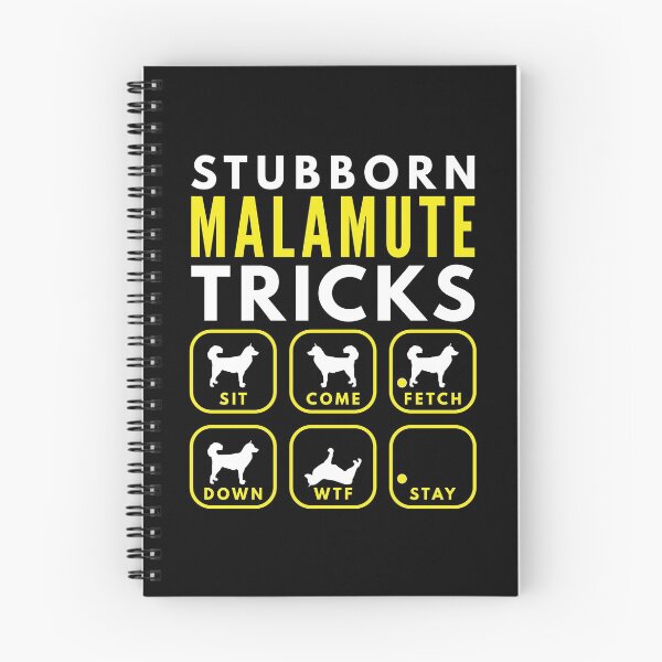 Item preview, Stubborn Malamute Tricks - Dog Training designed and sold by DoggyStyles.