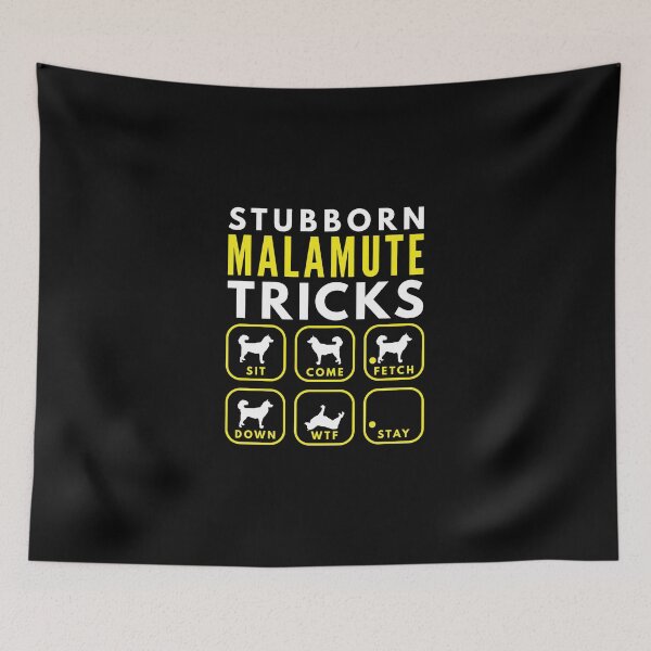 Item preview, Stubborn Malamute Tricks - Dog Training designed and sold by DoggyStyles.