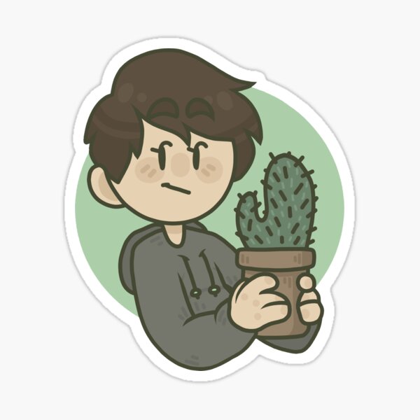 Cactoon! Sticker
