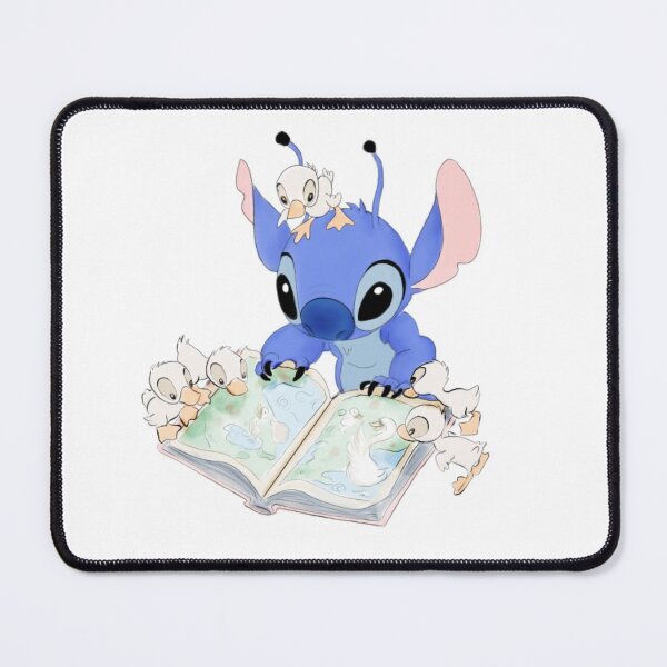 Item preview, Stitch reading to the ducklings designed and sold by Artfyfarty420.