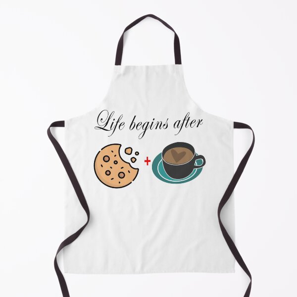 Item preview, Life begins after coffee and cookies 3 designed and sold by Nikmay Design.