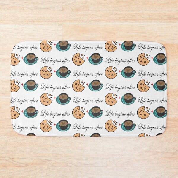 Item preview, Life begins after coffee and cookies 3 designed and sold by Nikmay Design.