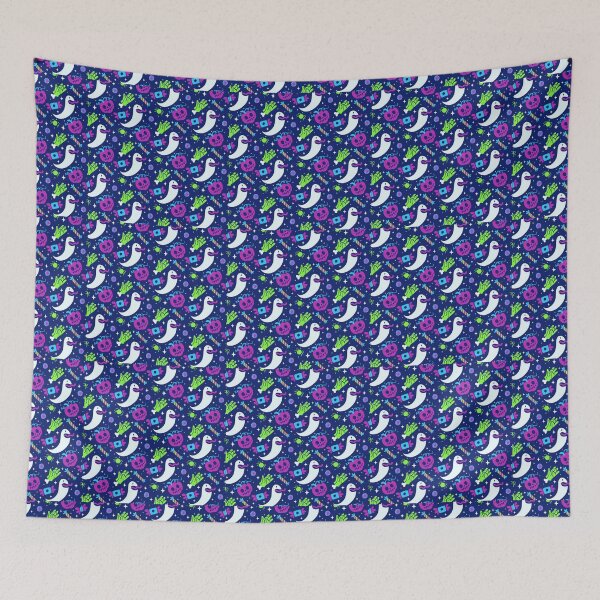 Item preview, Flat Halloween Pattern designed and sold by SamirElh77.