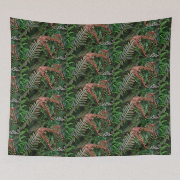 Item preview, Red ladder fern designed and sold by lizdomett.