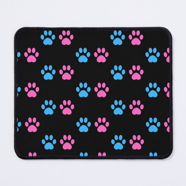 Item preview, Blue and magenta paw designed and sold by Davestre Designs.