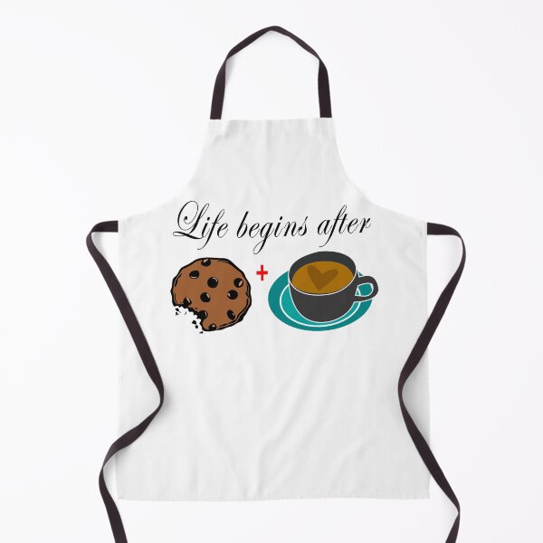 Item preview, Life begins after coffee and cookies 4 designed and sold by Nikmay Design.