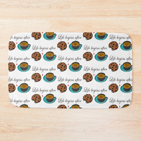 Item preview, Life begins after coffee and cookies 4 designed and sold by Nikmay Design.